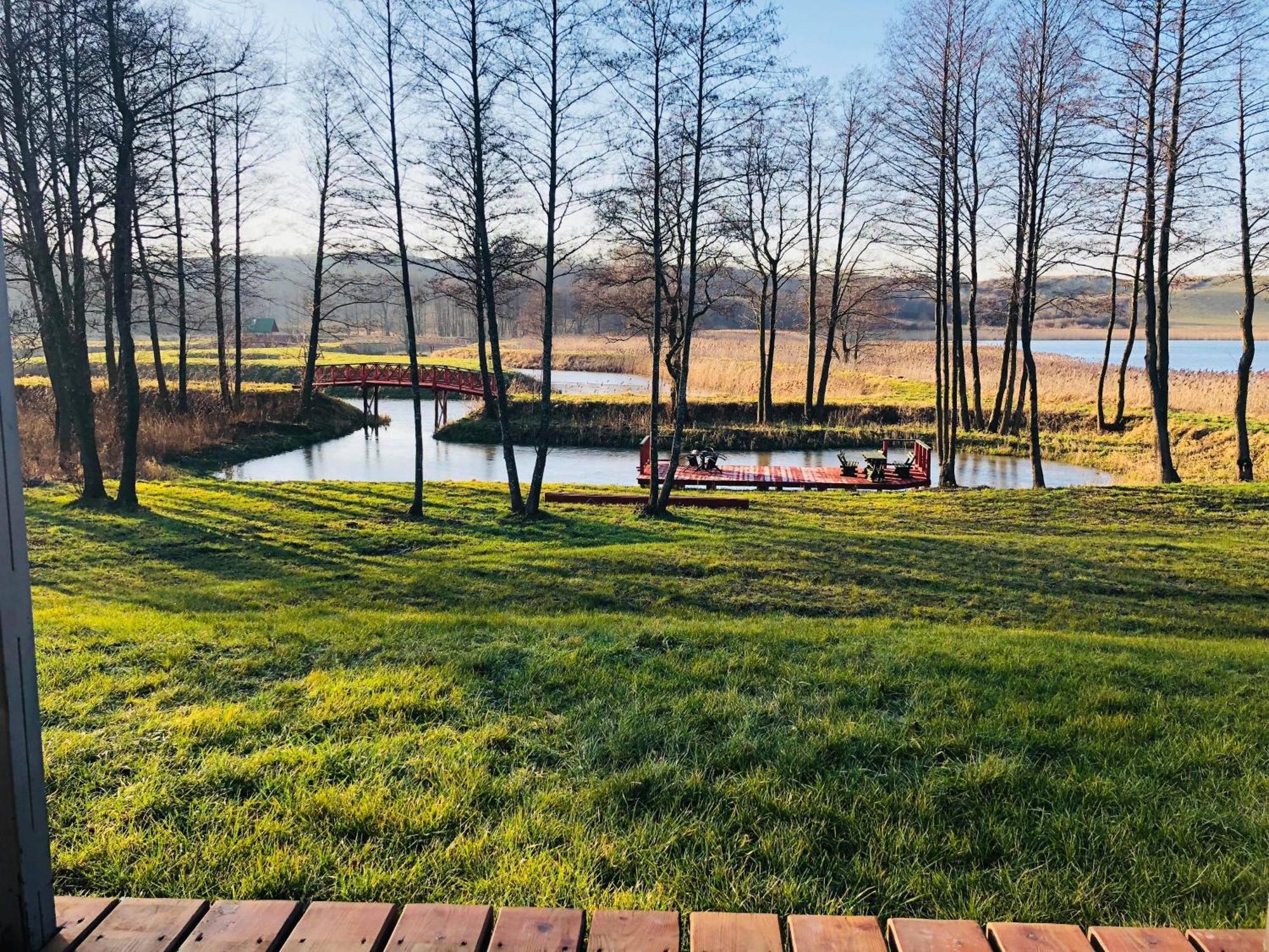 Mila Przystan Villa Ksiaznik Exteriör bild